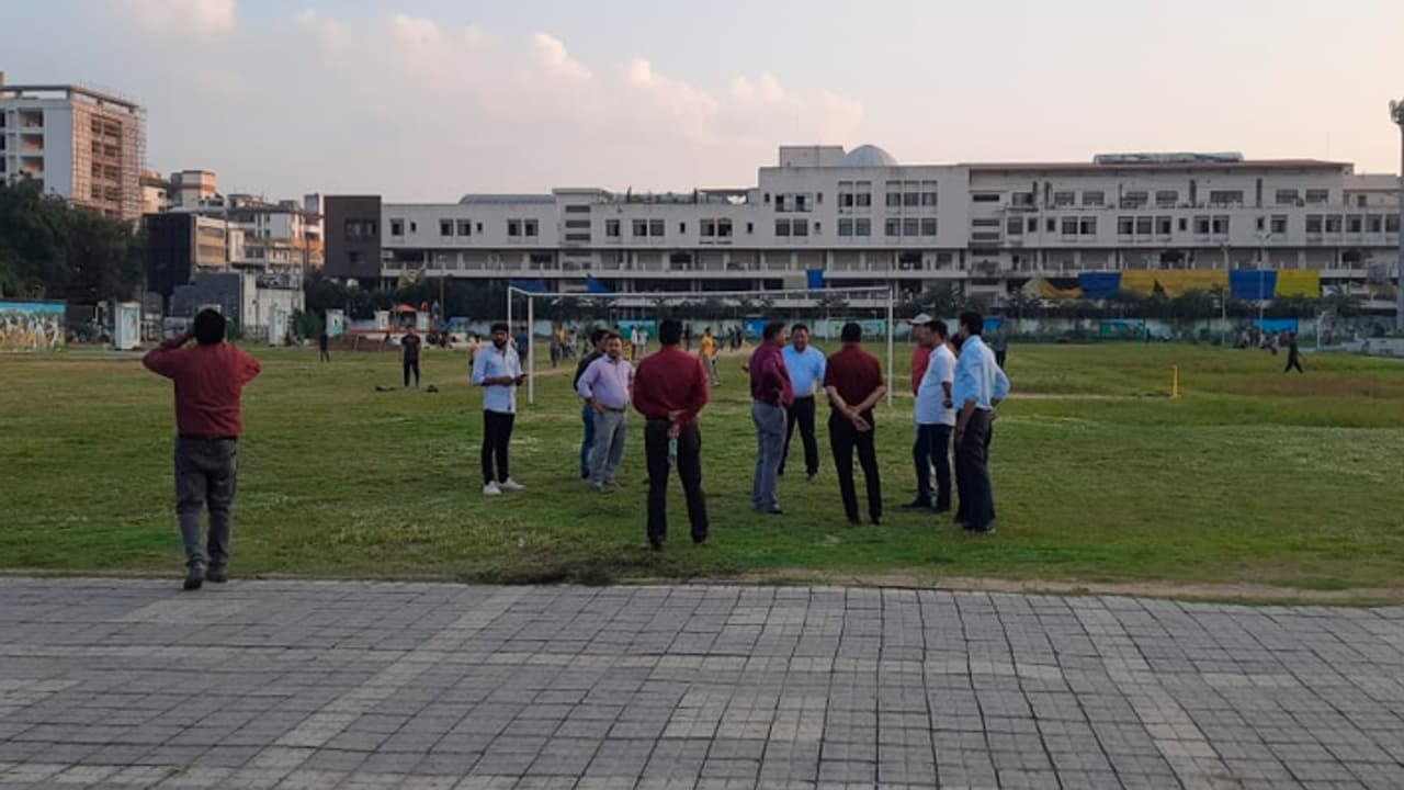 Jharkhand Joint Chief Electoral Officer inspected the proposed venue for Art 81 program Jharkhand Joint Chief Electoral Officer inspected the proposed venue for Art 81 program