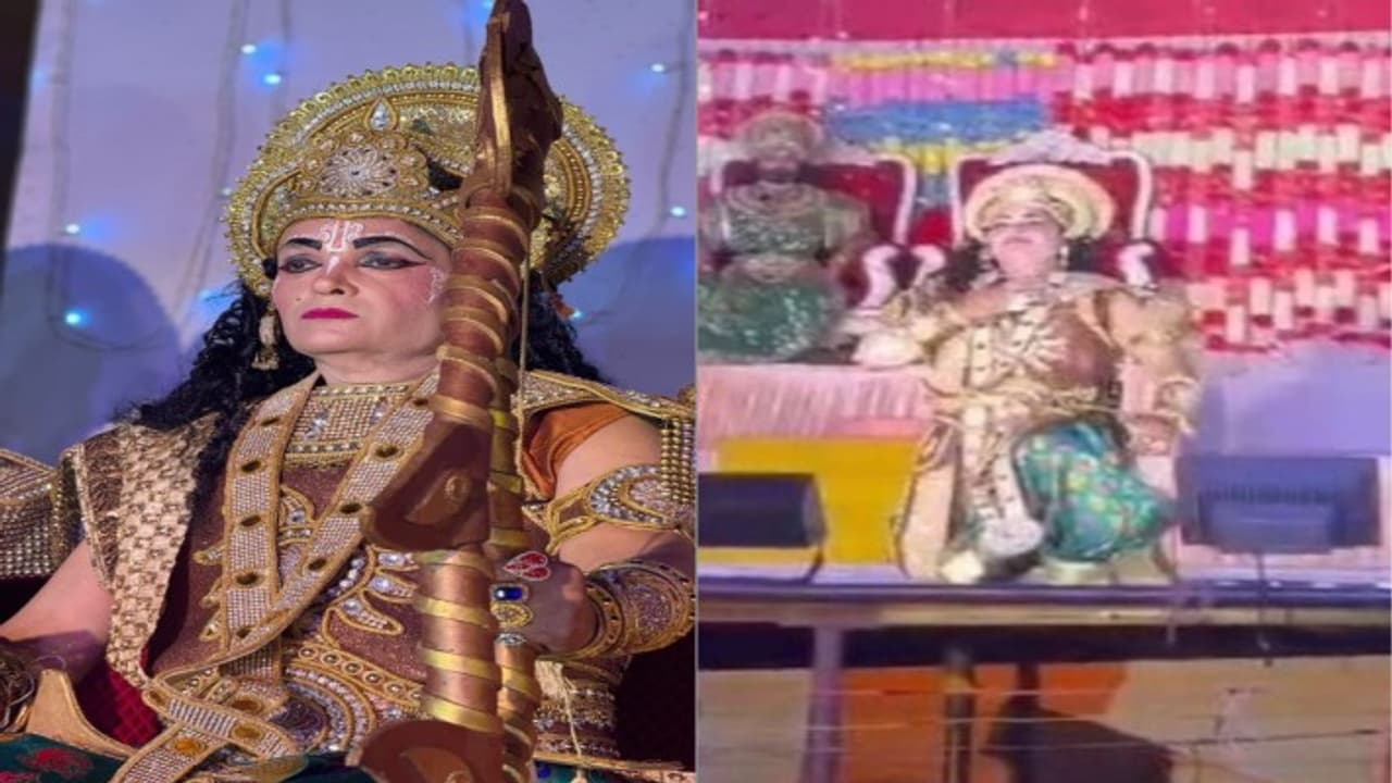 Delhi Man Suffers Heart Attack During Ramleela Performance Delhi Man Suffers Heart Attack During Ramleela Performance