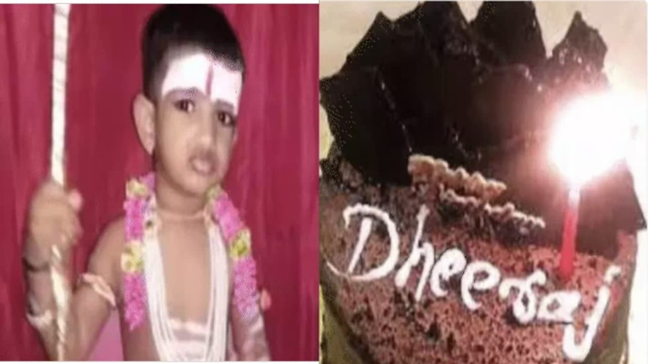 Child dies due to birthday cake in Bangalore Child dies due to birthday cake in Bangalore