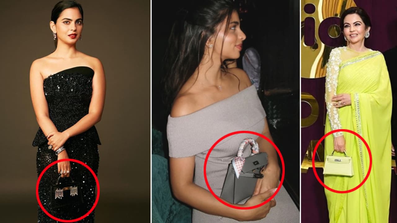 Nita Ambani to Suhana khan showcasing exclusive Mini Kelly bags
