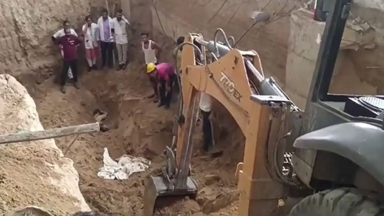 Gujarat Wall Collapse Gujarat Wall Collapse