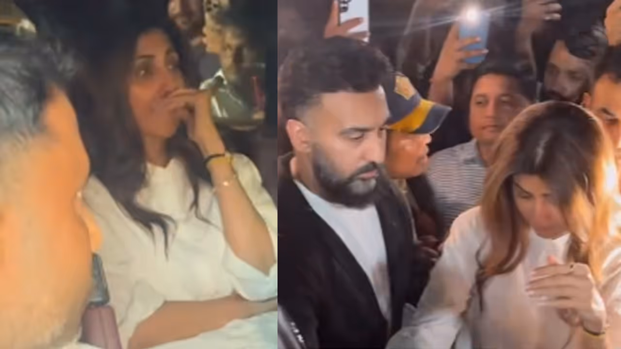 Shilpa Shetty in Shock After Baba Siddiqui Death Shilpa Shetty in Shock After Baba Siddiqui Death