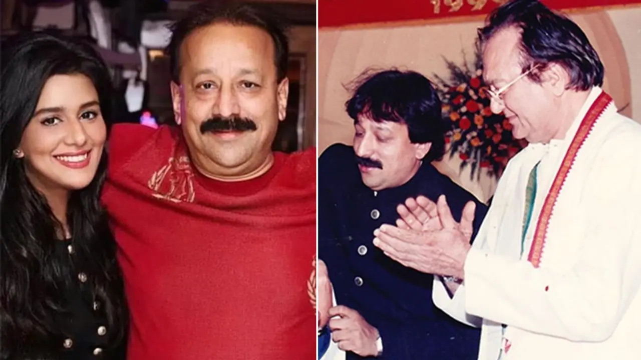 Baba siddique with sunil dutt
