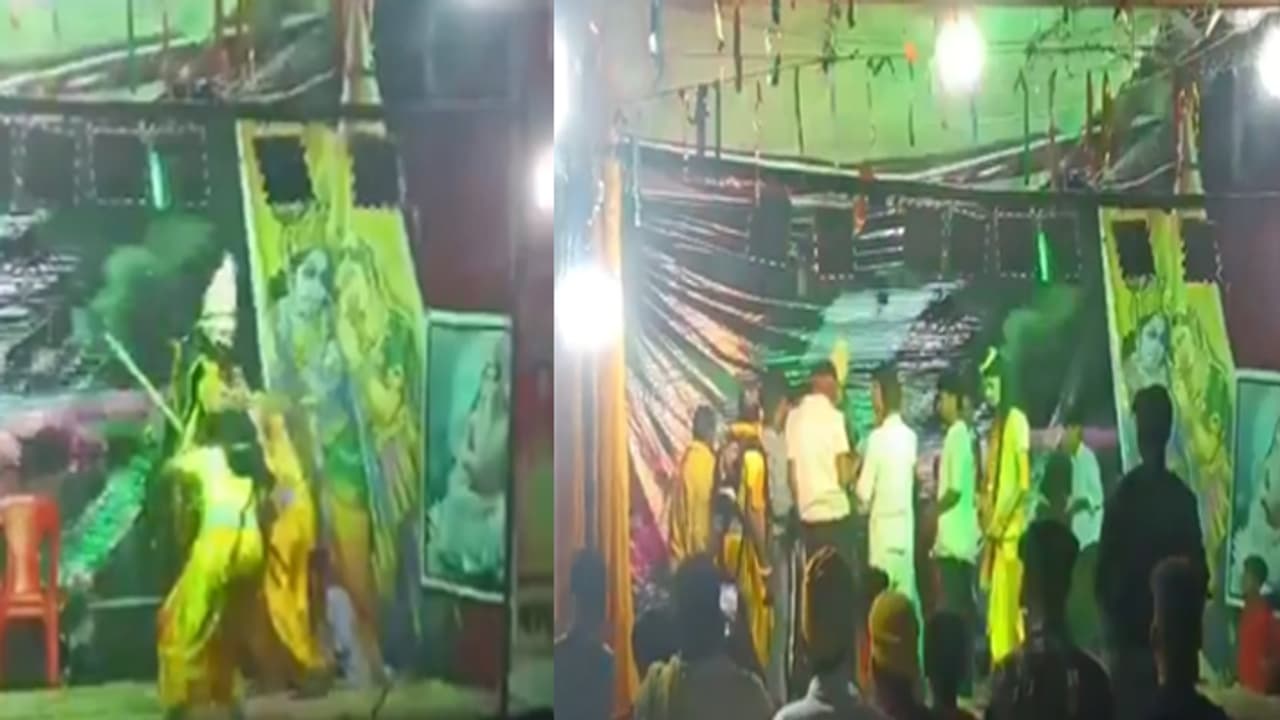 ramleela actors fight ramleela actors fight