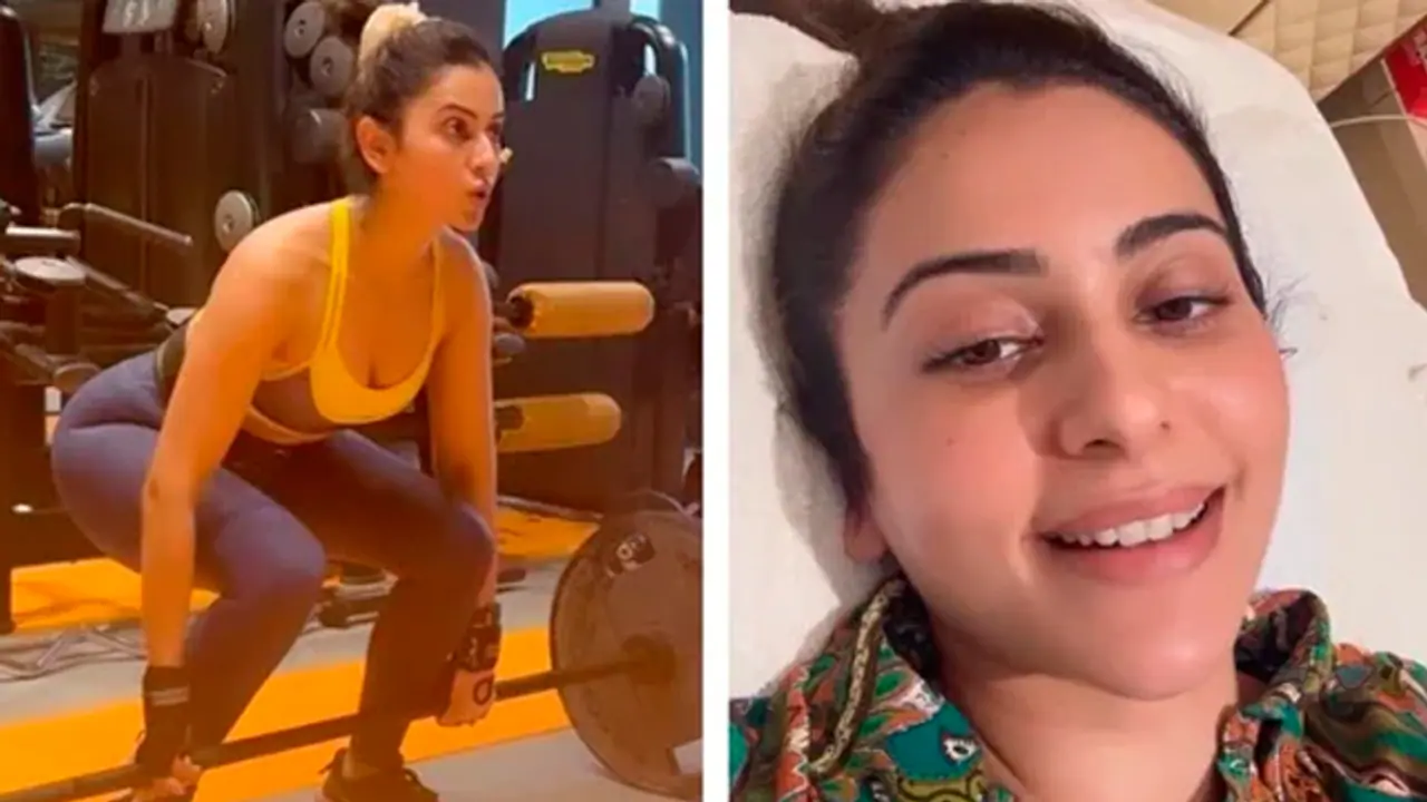 Rakul Preet Singh injured while working out Rakul Preet Singh injured while working out