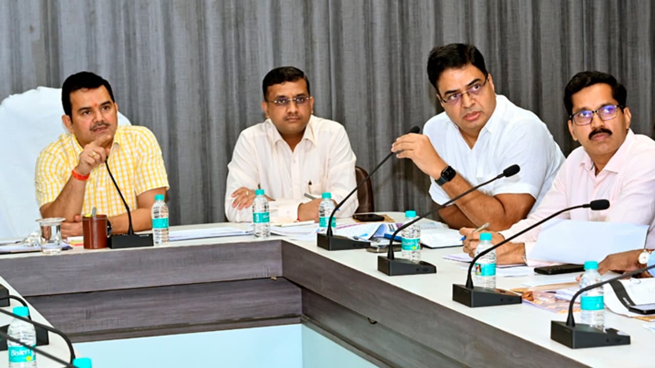 chhattisgarh Public Relations Department Secretary P Dayanand reviewed the departmental work
