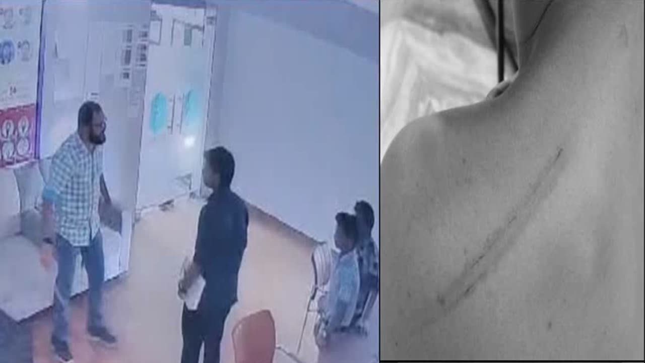 coaching center owner beating coaching center owner beating