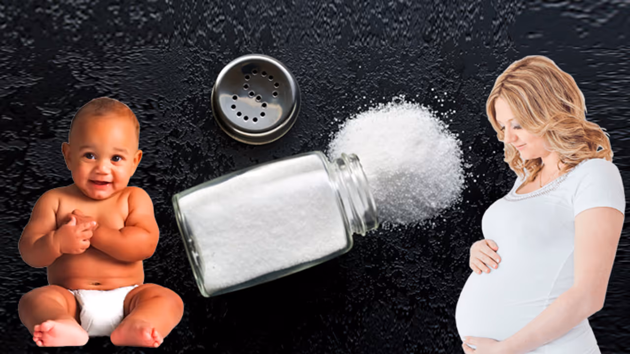 intake of salt for different age groups