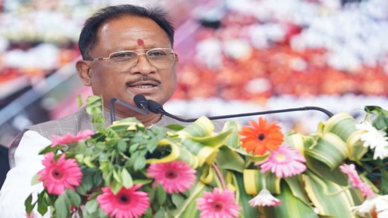 Chhattisgarh CM Vishnudev Sai Chhattisgarh CM Vishnudev Sai