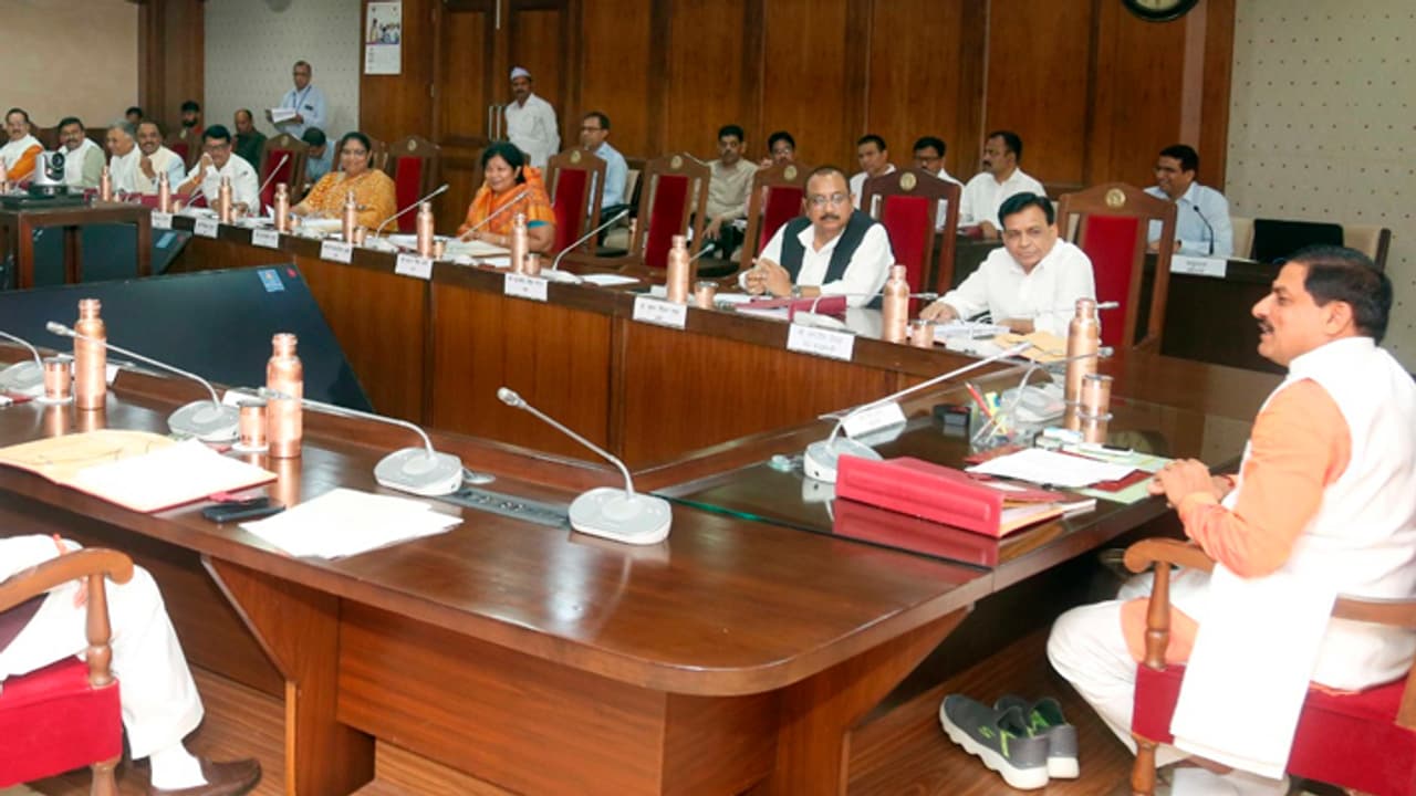 Mohan Yadav address before the meeting of the Council of Ministers