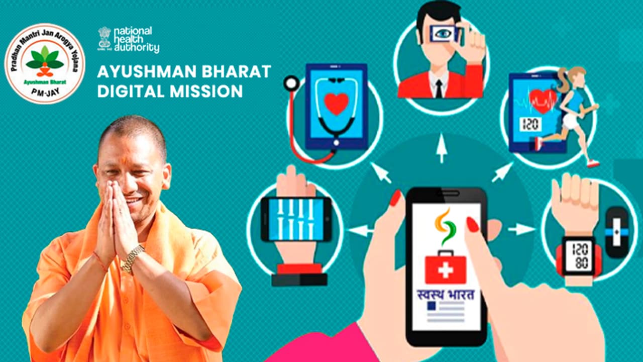 Yogi Adityanath government sets national benchmark in Ayushman Bharat Digital Mission initiatives Yogi Adityanath government sets national benchmark in Ayushman Bharat Digital Mission initiatives