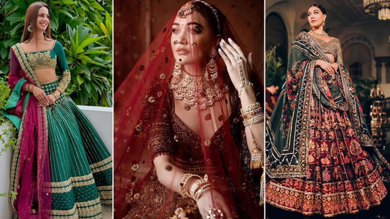 Latest Designer Lehenga Designs ideas for Diwali 2024