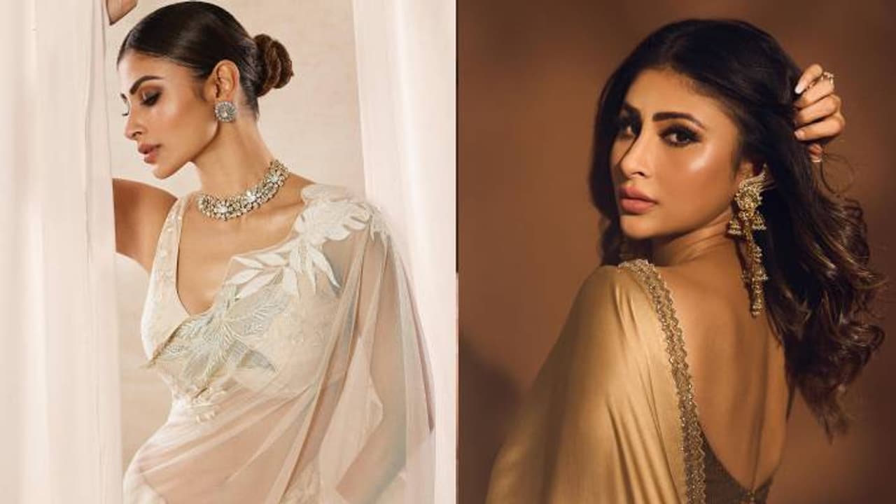 Mouni Roy trendy Jewellery idea for Bhai Dooj Mouni Roy trendy Jewellery idea for Bhai Dooj