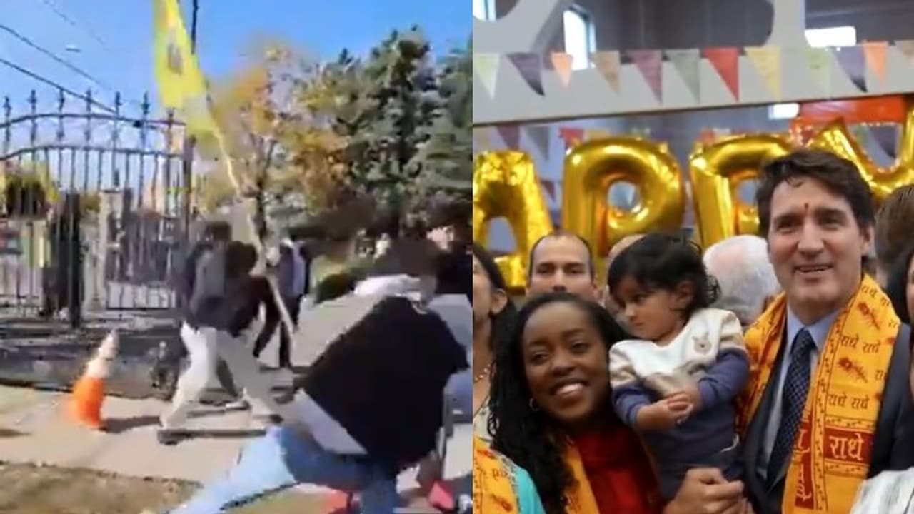 Khalistani Attack on Hindu devotees Khalistani Attack on Hindu devotees