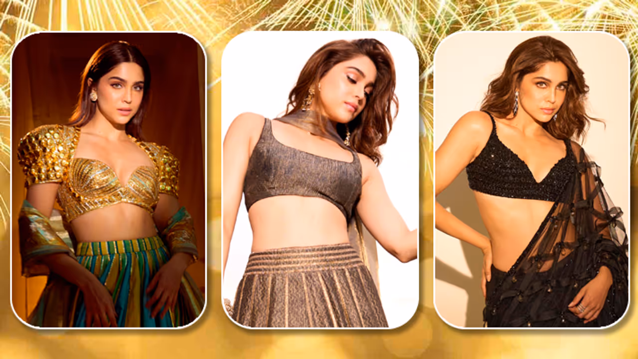 Sharvari Wagh diwali 2024 stylish diwali 2024 looks Sharvari Wagh diwali 2024 stylish diwali 2024 looks