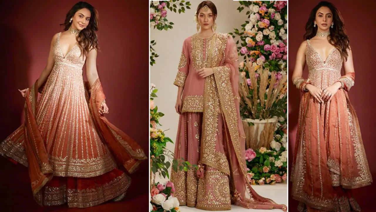 Gota Patti Sharara Salwar Suit Designs budget options