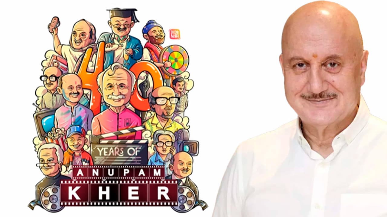 Yashraj Films celebrate Anupam Kher 40 years journey