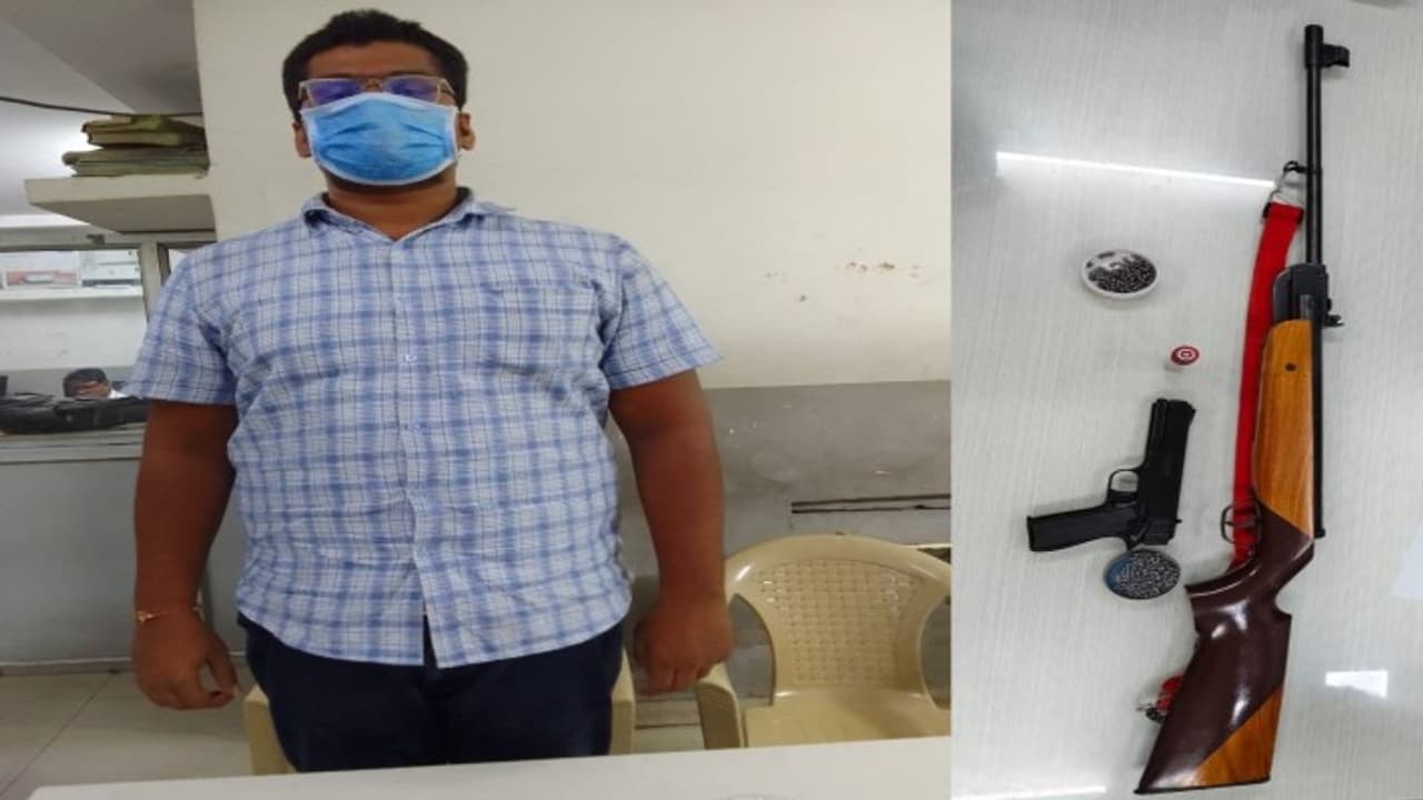 Man Shoots Ex Lover Father with Airgun in Telangana