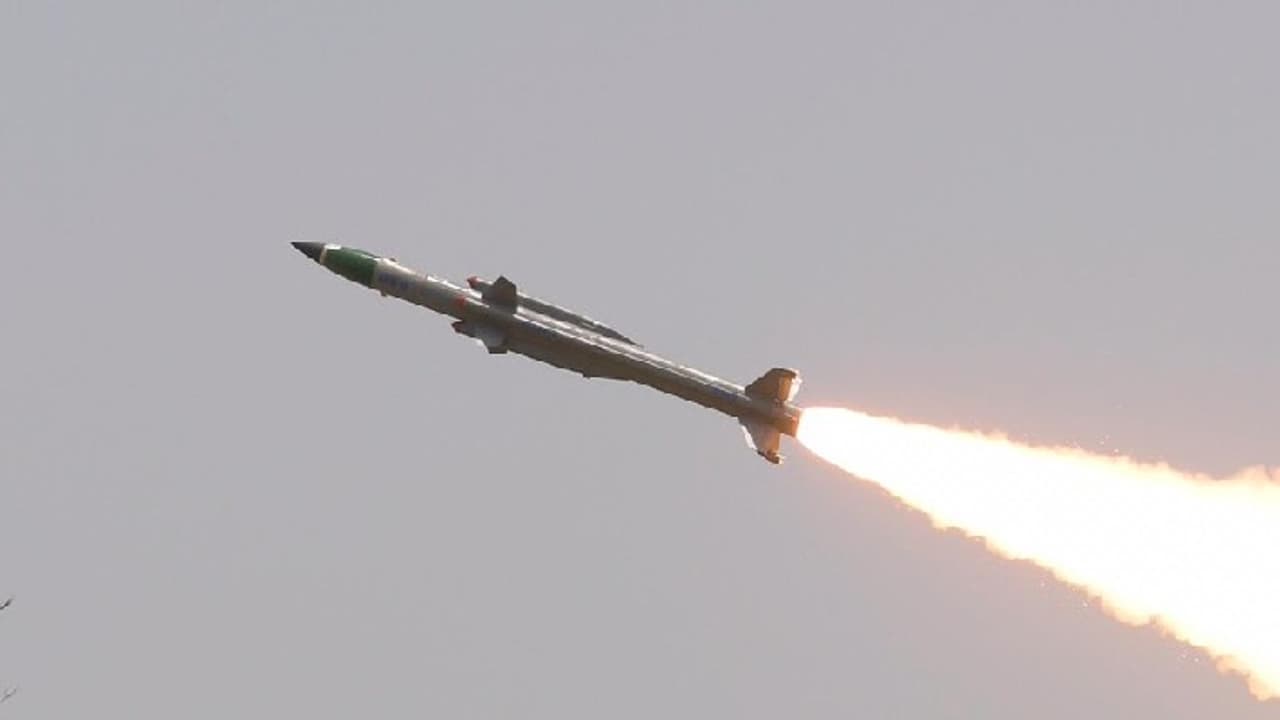 Akash air defence missile system Akash air defence missile system