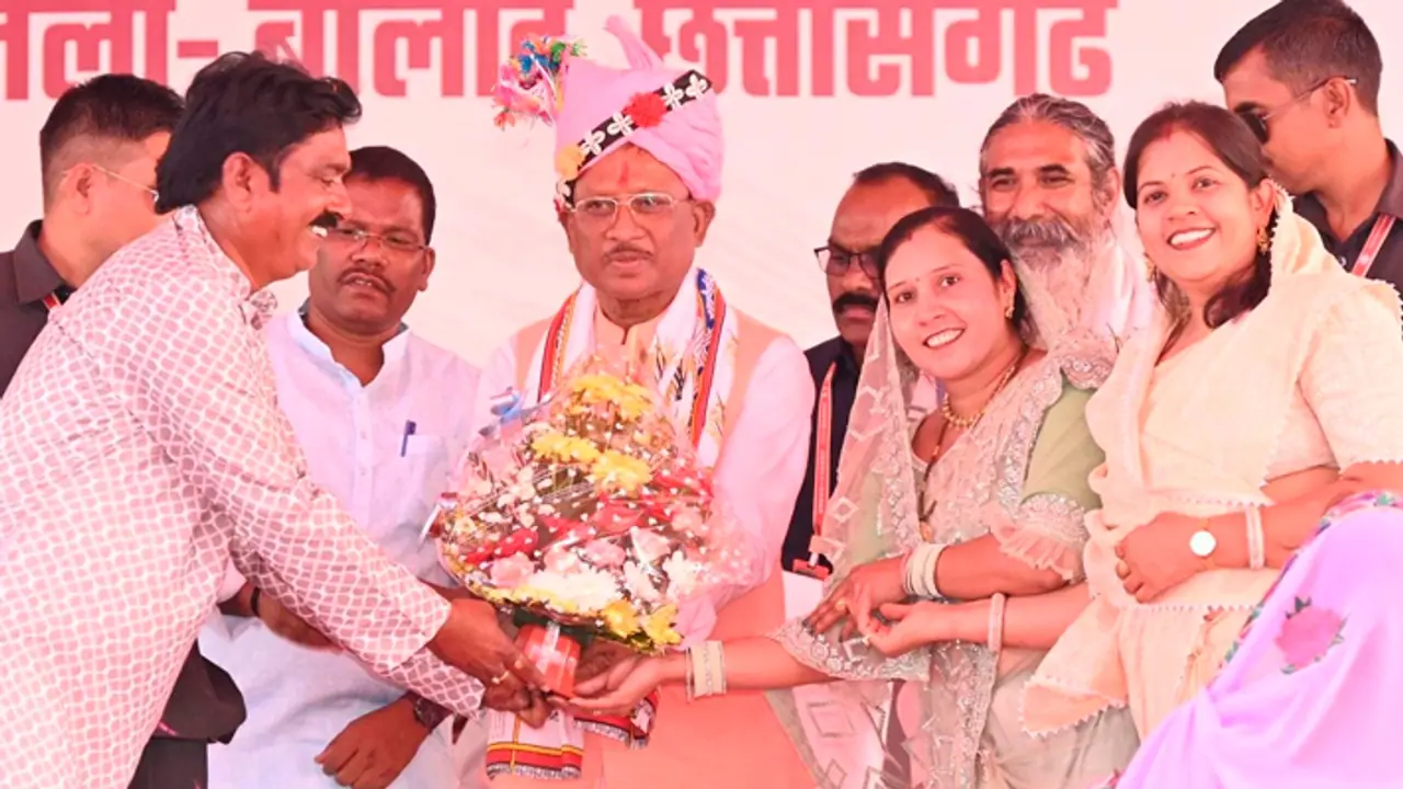 Vishnu Deo Sai participated in Janjatiya Gaurav Divas and Kanwar Samaj Conference