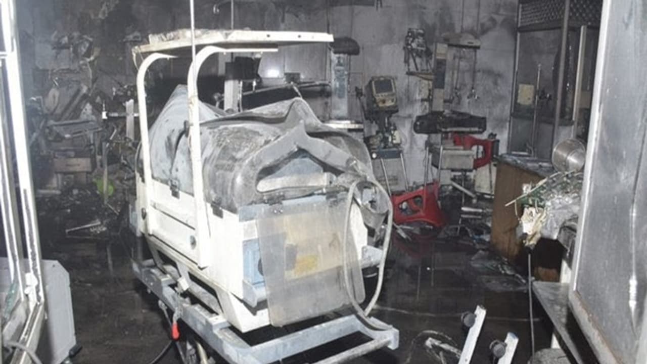 Jhansi hospital Fire Jhansi hospital Fire