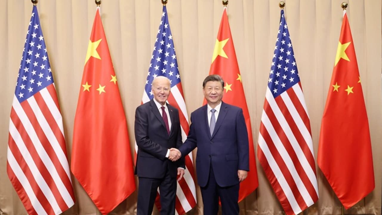 Joe Biden and Xi Jinping Joe Biden and Xi Jinping