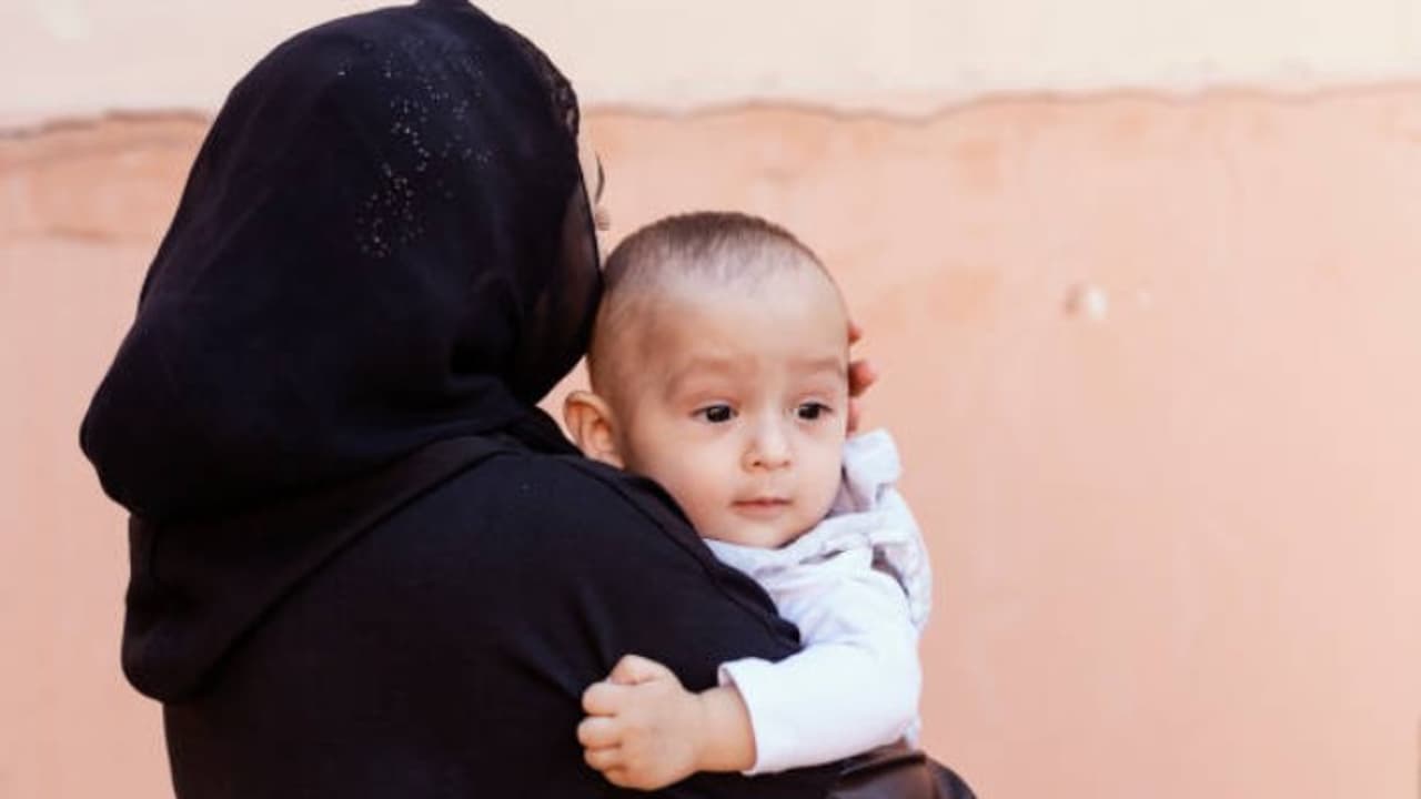 burkanshi woman child burkanshi woman child