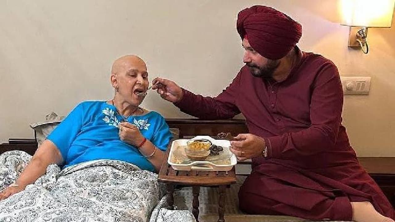 navjot singh sidhu wife Cancer strict Diet fact navjot singh sidhu wife Cancer strict Diet fact