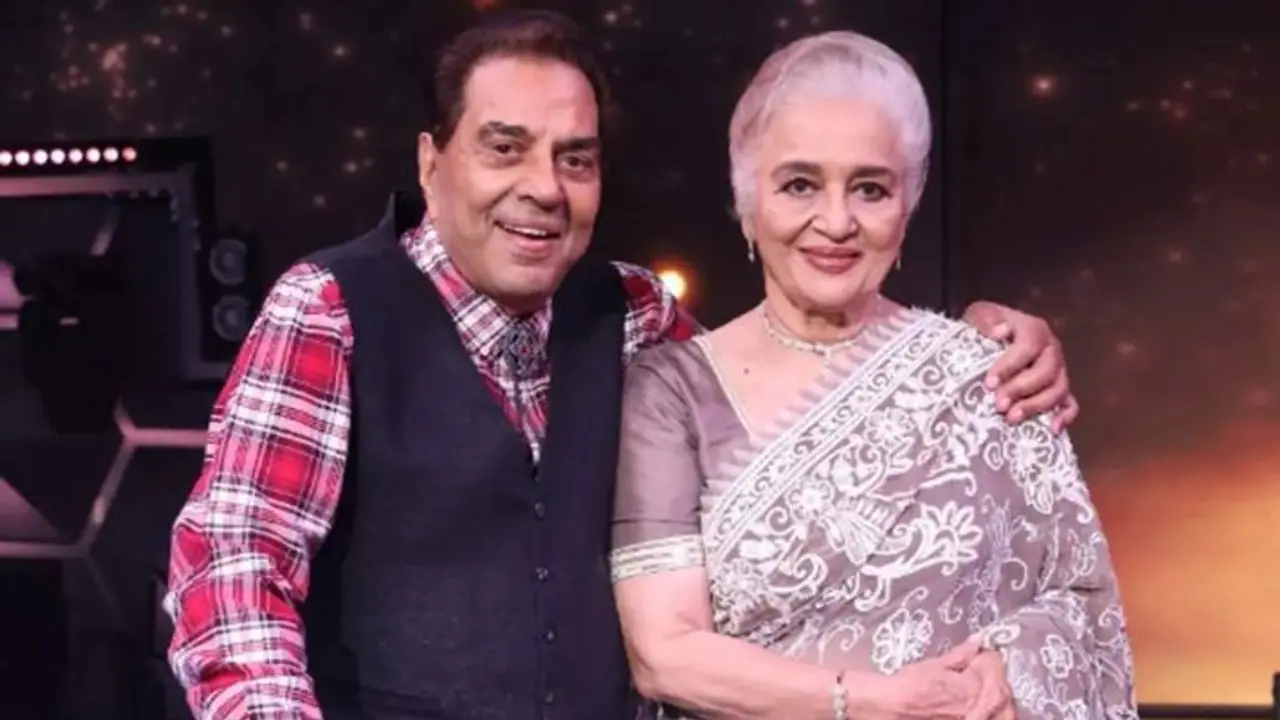 Dharmendra and Asha Parekh Dharmendra and Asha Parekh