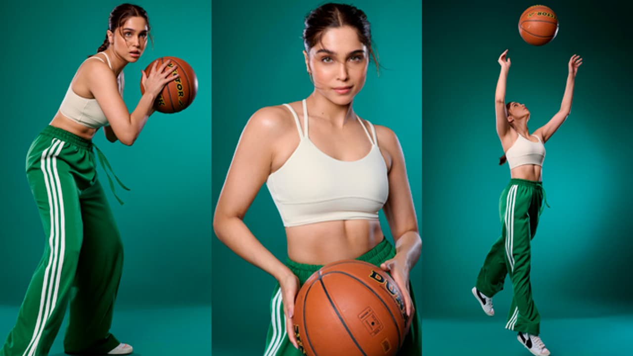 Sharvari Wagh share fitness monday motivation post playing basketball