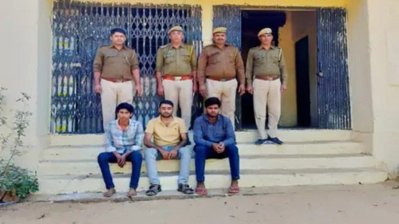 Rajasthan News Three accused arrested in the case of suspicious death Rajasthan News Three accused arrested in the case of suspicious death