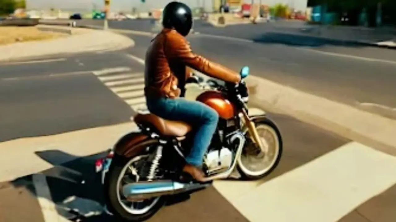 heart attack on moving bike in Jhalawar heart attack on moving bike in Jhalawar