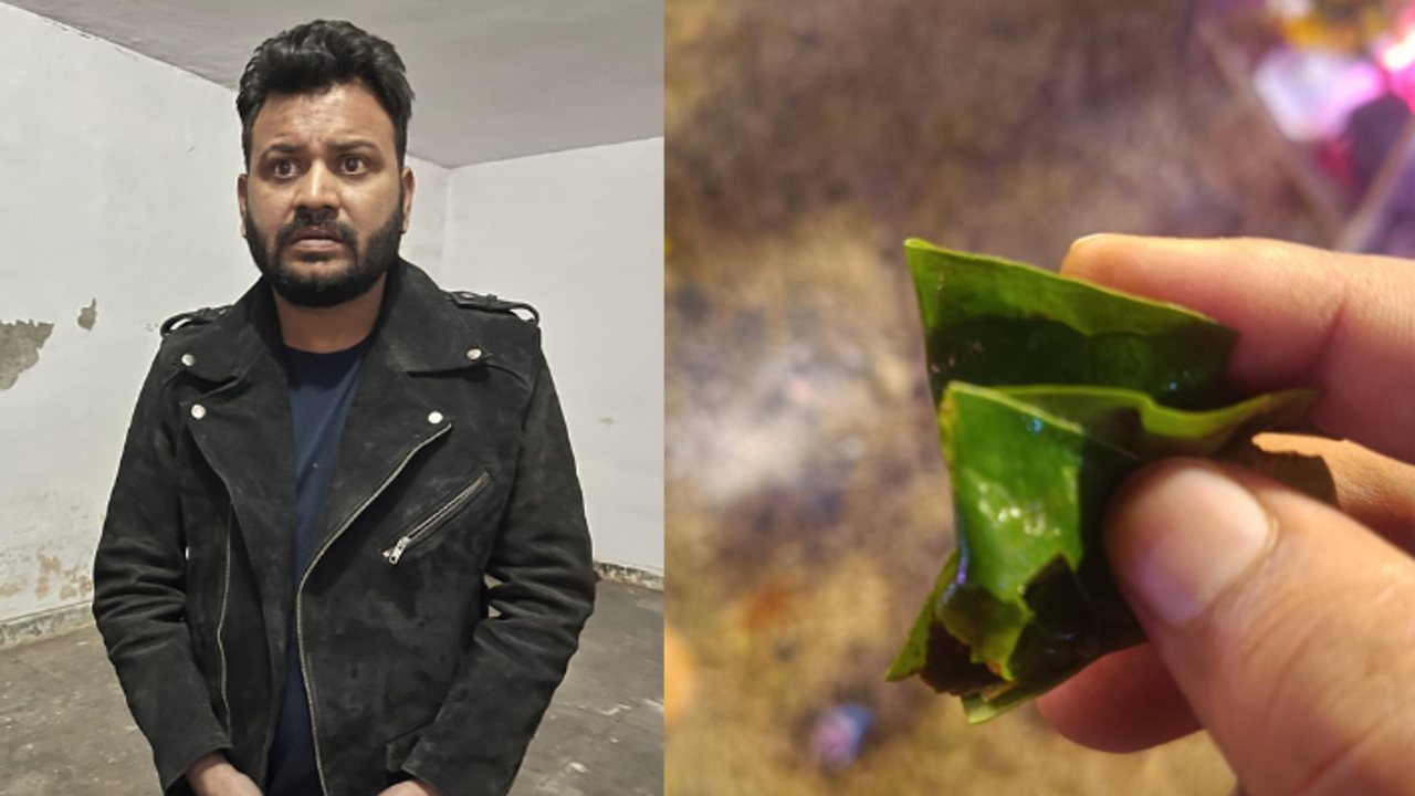  UP agra crime property dealer shubham bhargav pistol firing pan shop incident police arrested