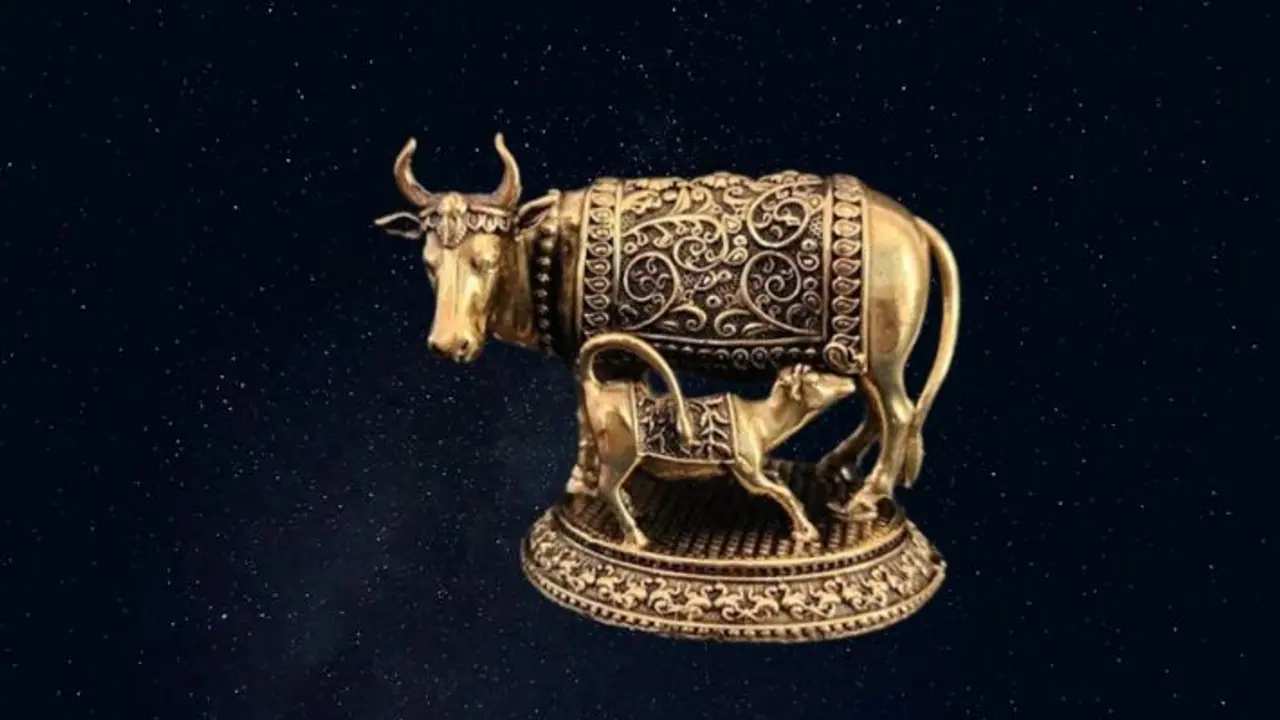 where to keep Kamdhenu cow idol at home and what is its benefits