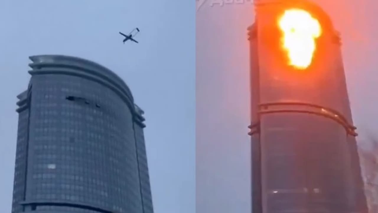 Drone attack on Russia 