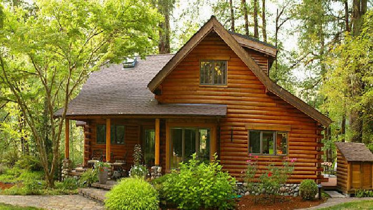 Wooden cottage Wooden cottage