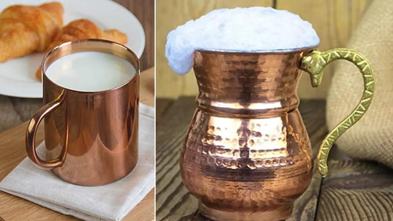Copper and milk reaction Copper and milk reaction