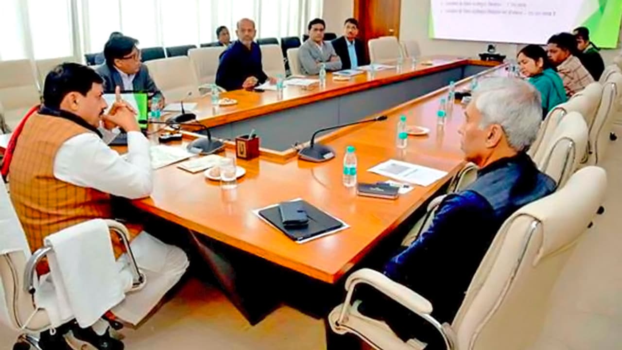 Mohan Yadav Agriculture Department Review meeting Mohan Yadav Agriculture Department Review meeting