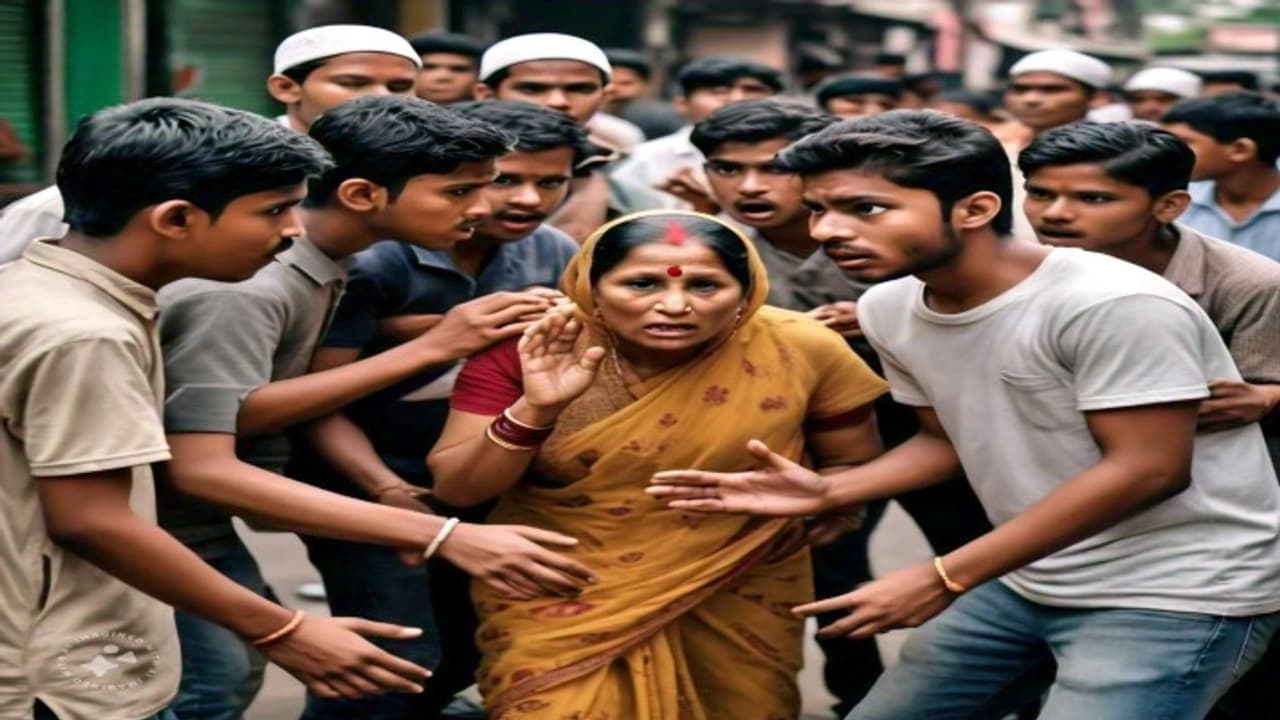 Woman creates ruckus with police officers Woman creates ruckus with police officers