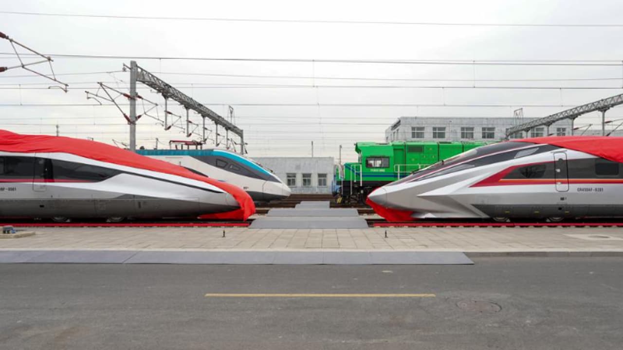 China Bullet Train CR450