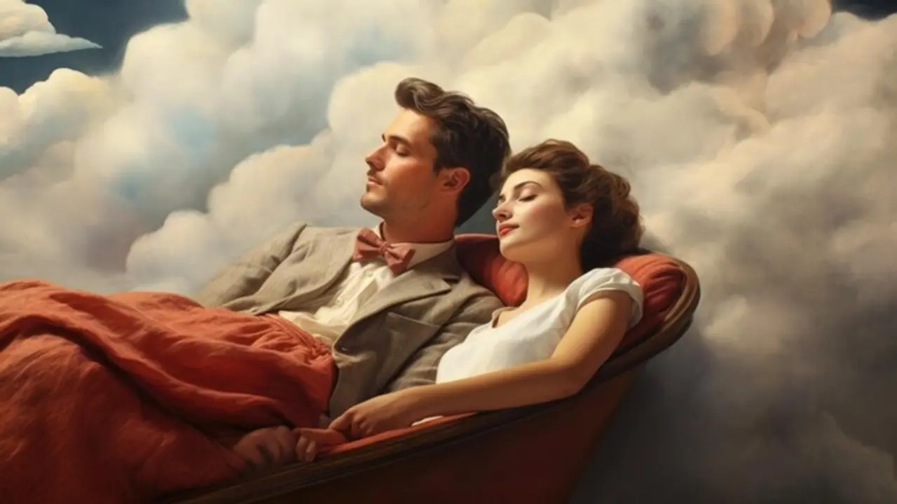 Beautiful couple in love