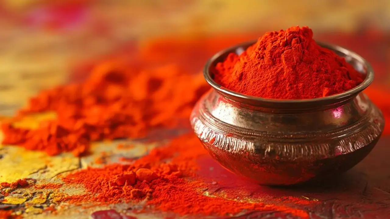 How to make homemade Sindoor with turmeric How to make homemade Sindoor with turmeric