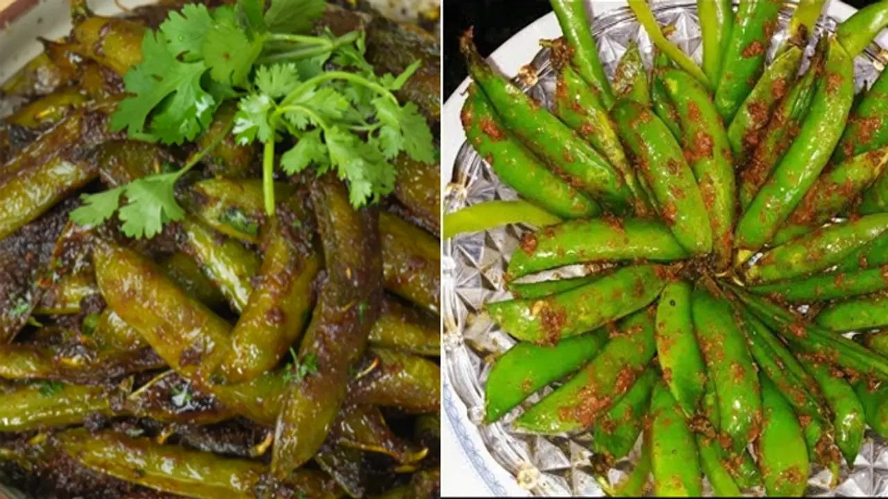 how to make sabut Hari matar sabji