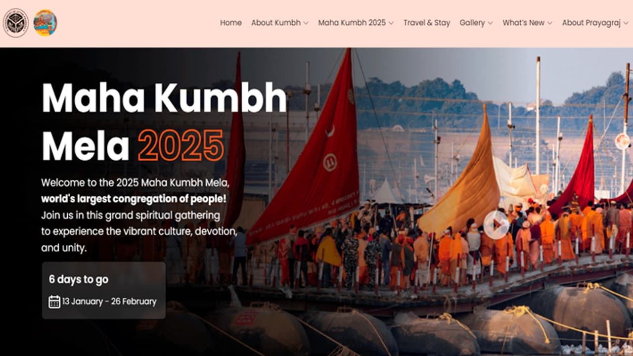 Over 33 lakh users from 183 countries visit Prayagraj Mahakumbh 2025 website Over 33 lakh users from 183 countries visit Prayagraj Mahakumbh 2025 website