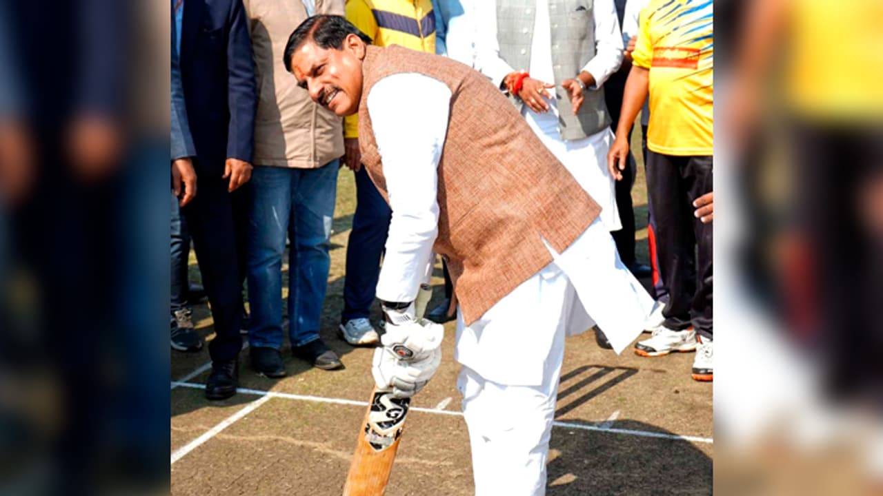 Mohan Yadav inaugurated the 30th Inter Press Cricket Tournament Mohan Yadav inaugurated the 30th Inter Press Cricket Tournament