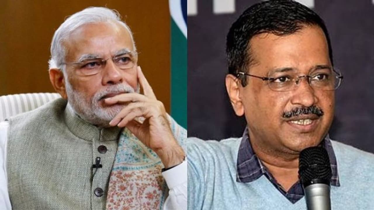 modi and kejriwal