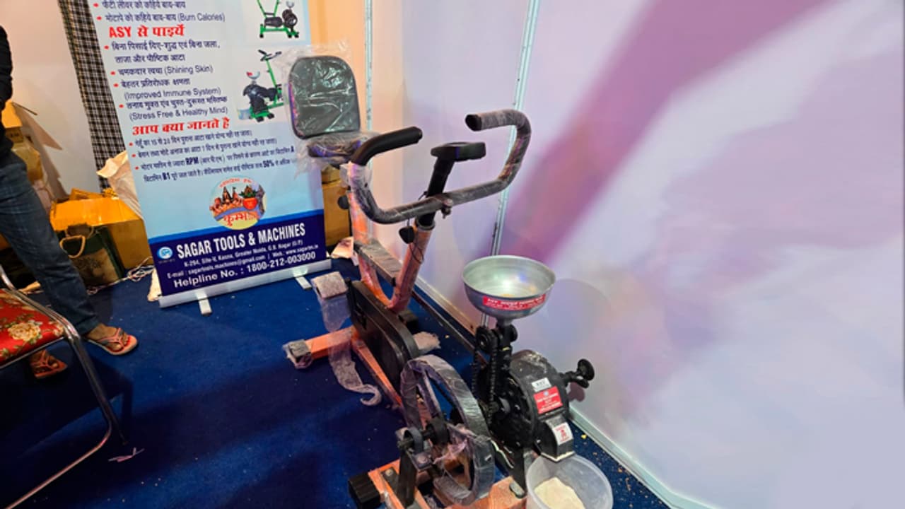 Ghaziabad engineering company Innovative flour mill at mahakumbh 2025 Ghaziabad engineering company Innovative flour mill at mahakumbh 2025