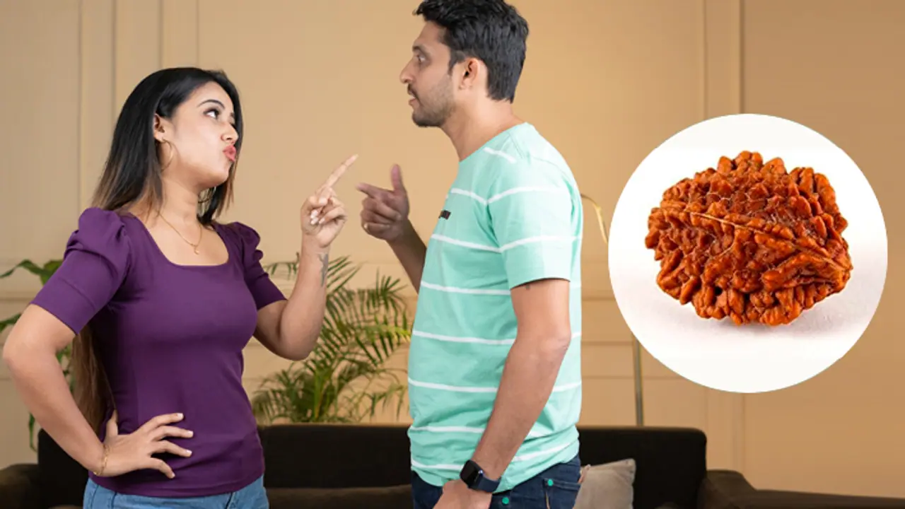 2 mukhi rudraksh for couple fight