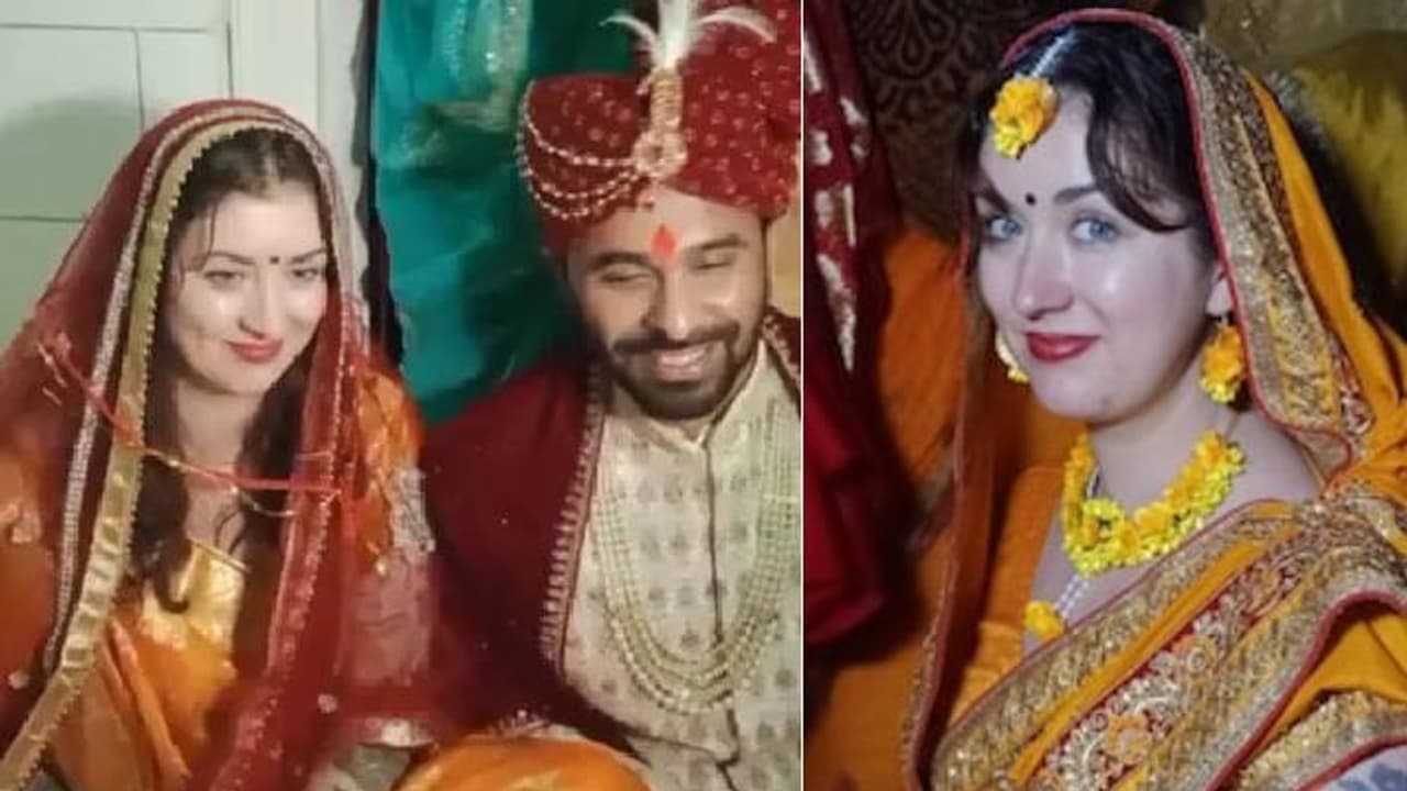 Bride came from America Bride came from America