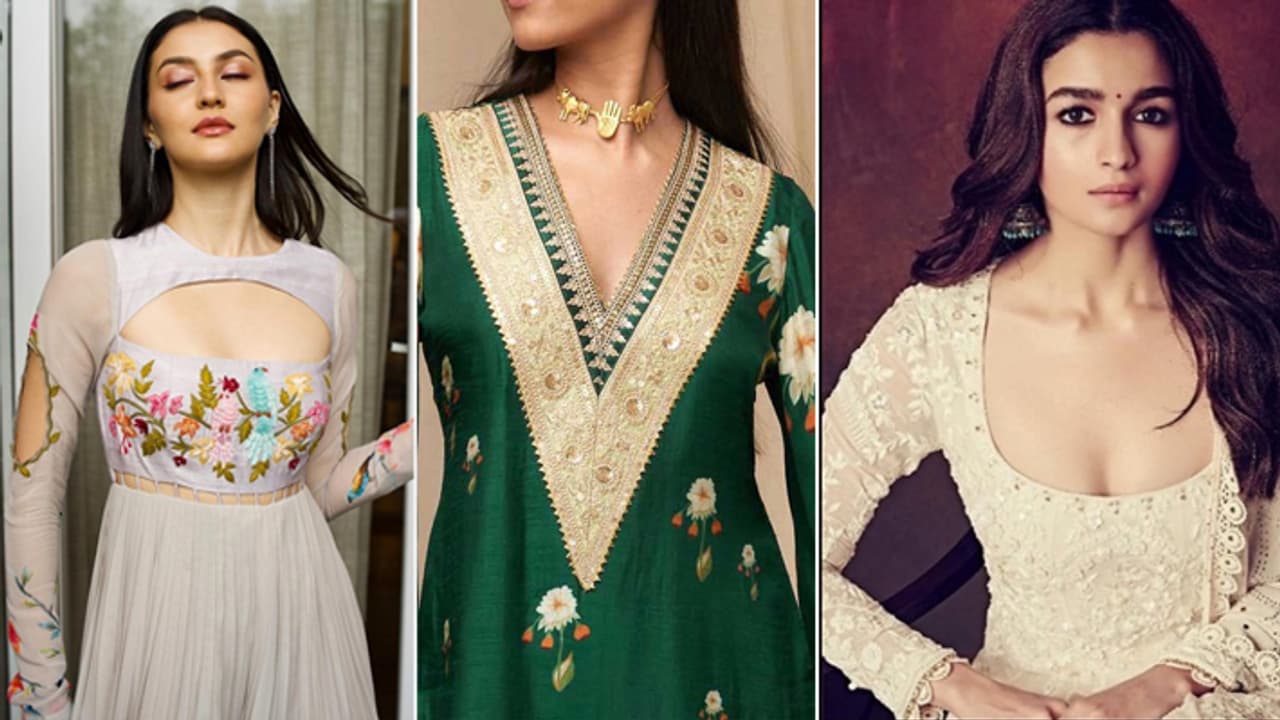Kurti neckline Fixing and Redesigning 7 tips